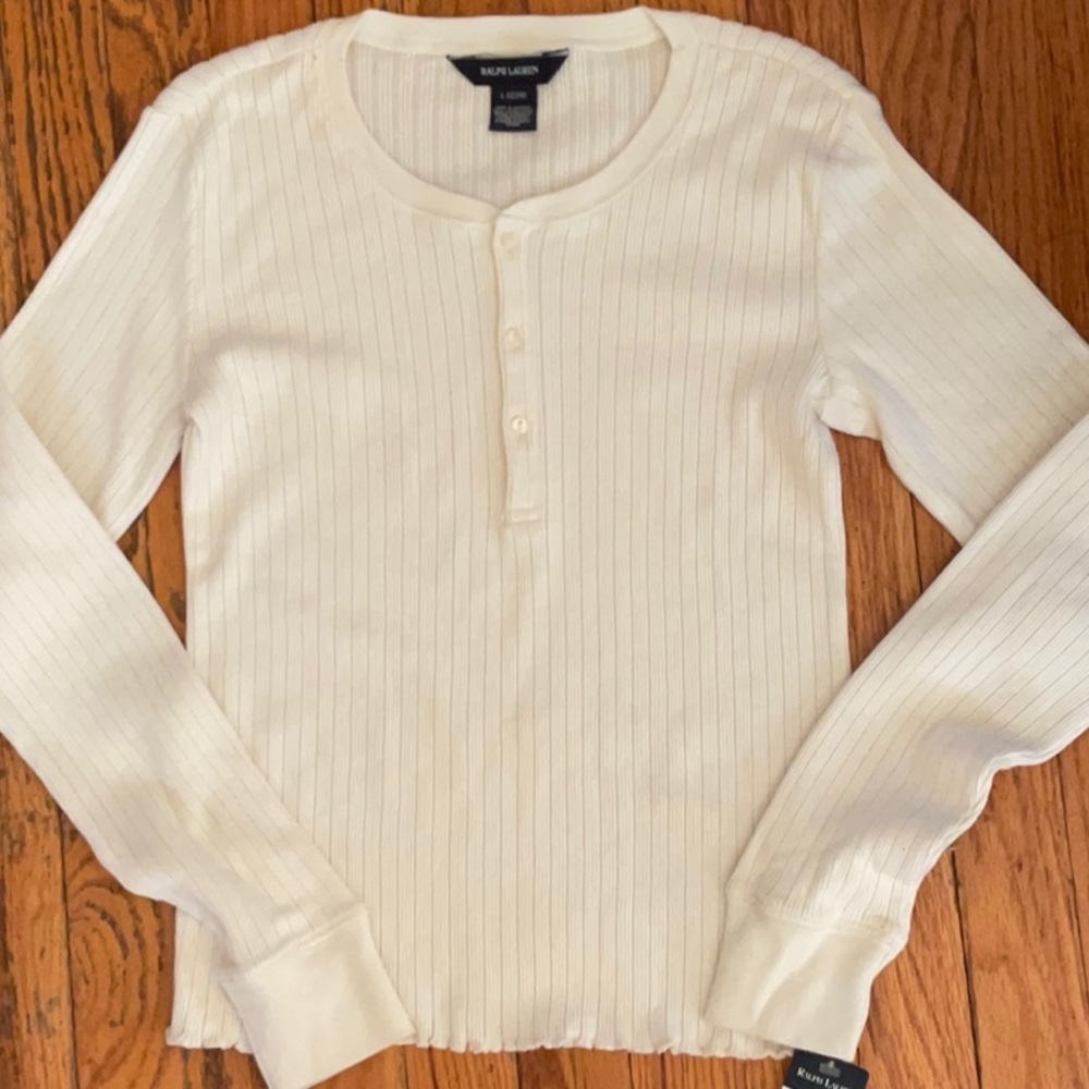Ralph Lauren ribbed top NWT